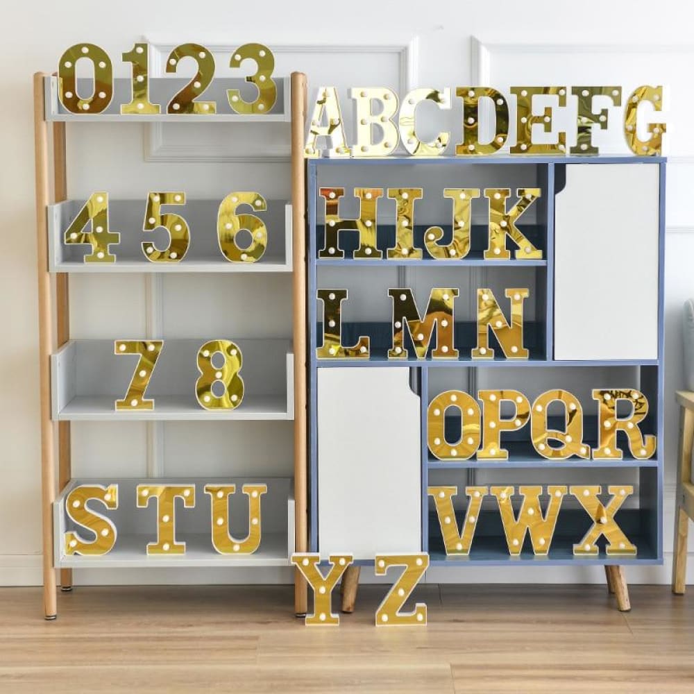 1 x 3d Alphabet Number Led Marquee Lights Leave a Message