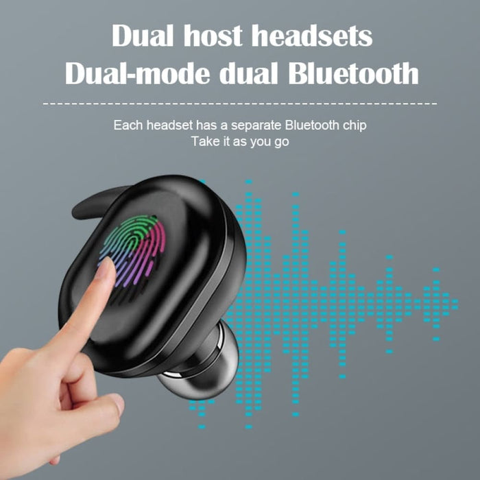 Y30 Bluetooth Headphones Tws4 Sports Digital Display Mini