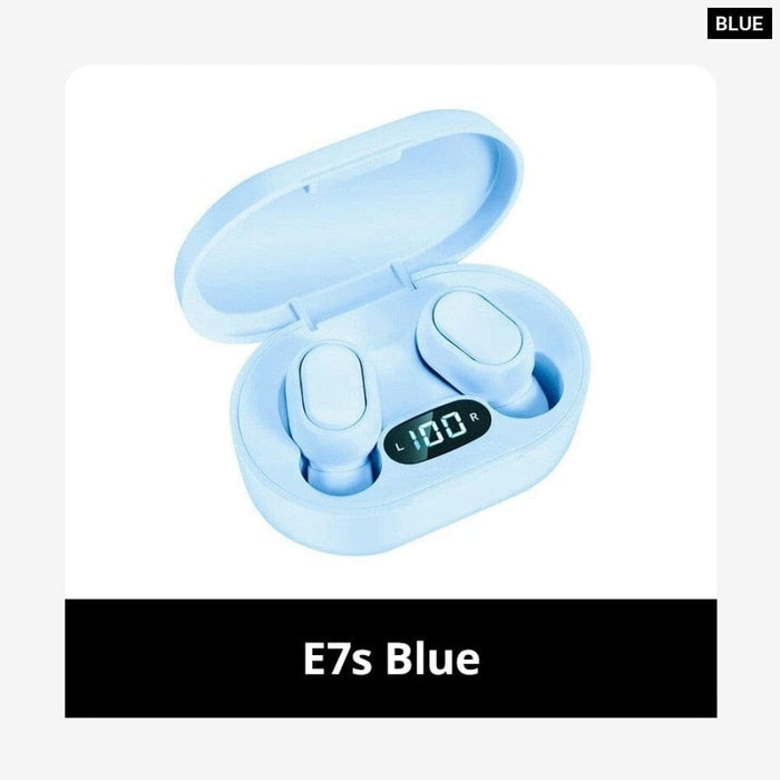E7s Tws Bluetooth Headset Wireless In Ear Stereo Noise