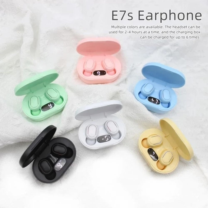E7s Tws Bluetooth Headset Wireless In Ear Stereo Noise