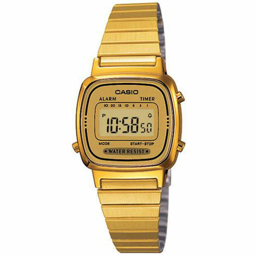 Casio La670wega - 9ef Unisex Quartz Watch Golden