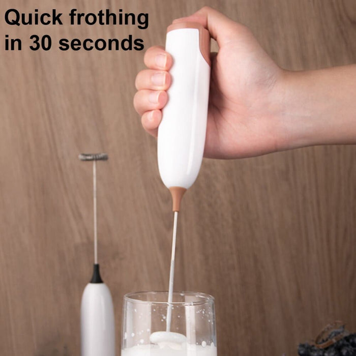 Electric Milk Frother Kitchen Drink Foamer Whisk Mixer