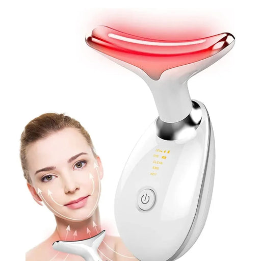 Ems Neck Face Lifter Massager Led Photon Therapy