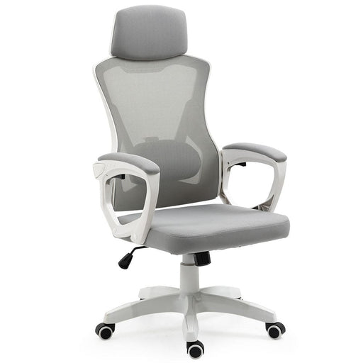 Ergonomic Mesh Office Chair Computer Seat With Headrest