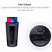 Fast Qi Cup Shape Wireless Charger With Usb Port