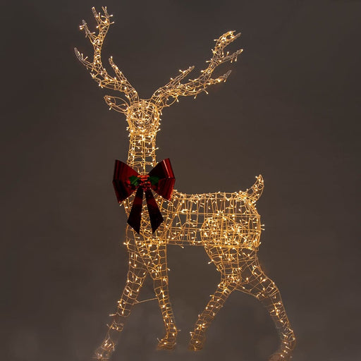 Full Light Reindeer With 800 Twinkle Lights Indoor/outdoor