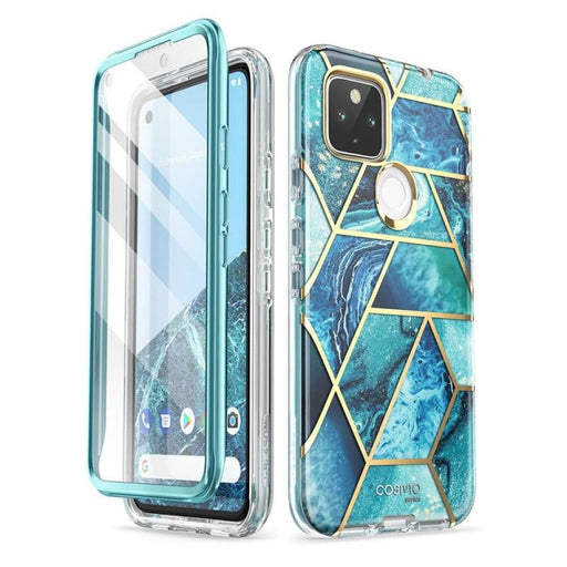 For Google Pixel 4a 5g Case 6.2 Inch Full - body Marble