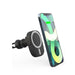 15w Magnetic Wireless Car Charger Mount With Touch Switch