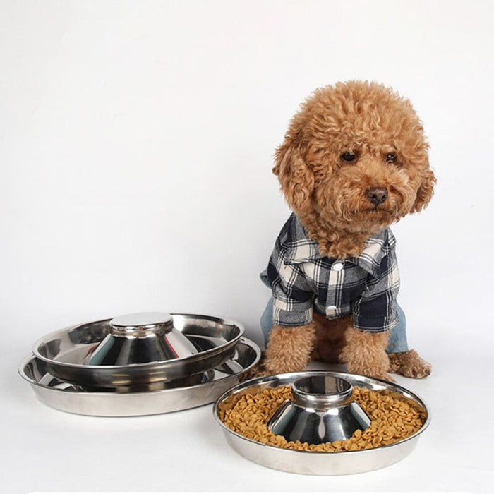 Multiple Safe Stainless Steel Water Food Pet Bowl For Small