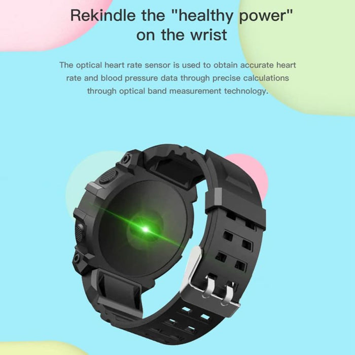 B33 Smart Watch Round Colour Screen Heart Rate Bluetooth