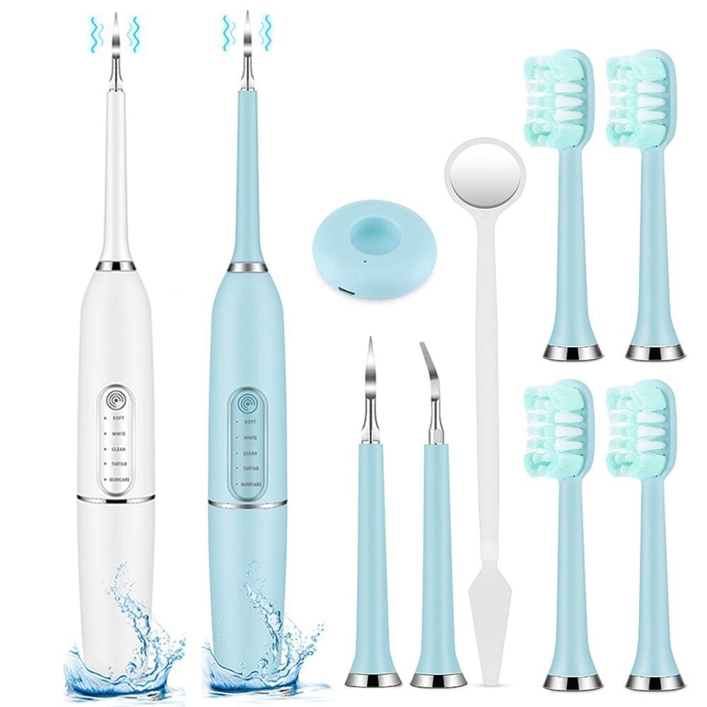 Vibe Geeks Electric Dental Calculus Remover Cleaning Device