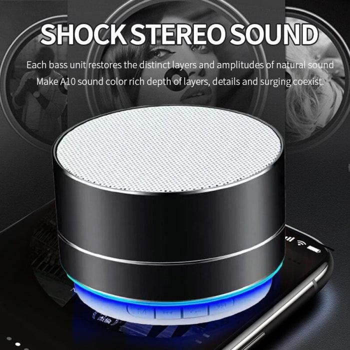 A10 Wireless Bluetooth Outdoor Subwoofer Mini Portable