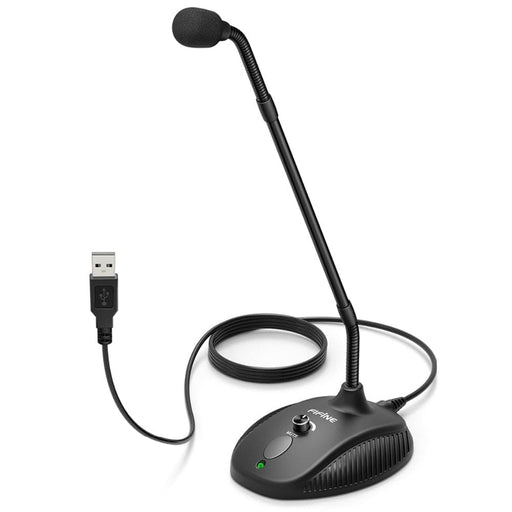 360 Flexible Gooseneck Mic For Broadcasting And Recording