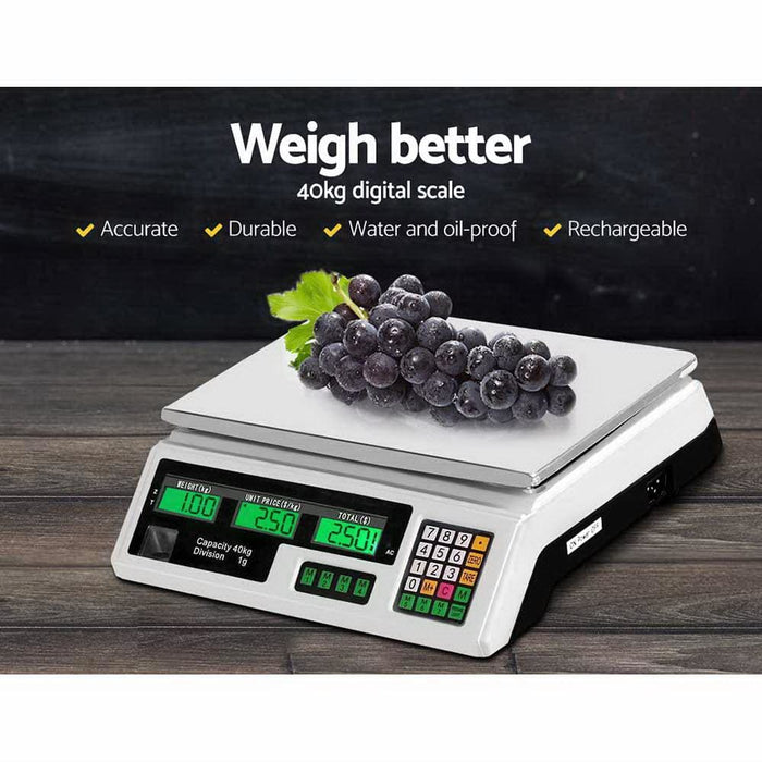 40kg Digital Kitchen Scale Electronic Scales Shop Market