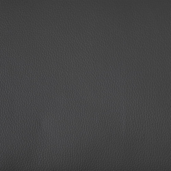 Cube Armchair Grey Faux Leather Gl79819