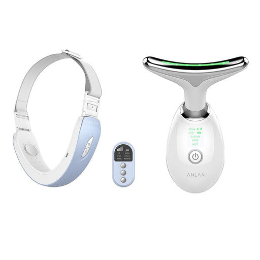 Face + Neck Lifting Beauty Device With Light Therapy