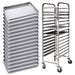 Gastronorm Trolley 16 Tier Stainless Steel With Aluminum