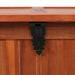 Storage Chest 60x25x22 Cm Solid Acacia Wood Xaixab