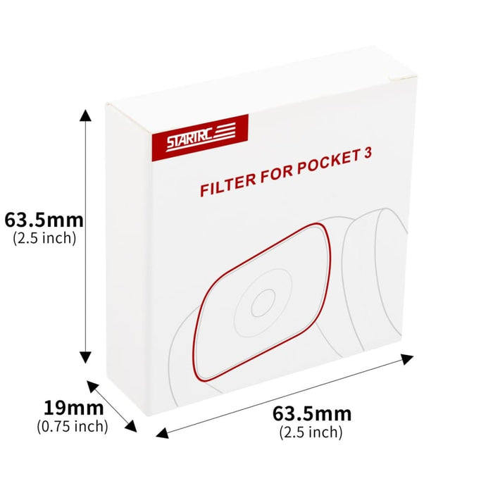 1/4 Filter For Dji Pocket 3
