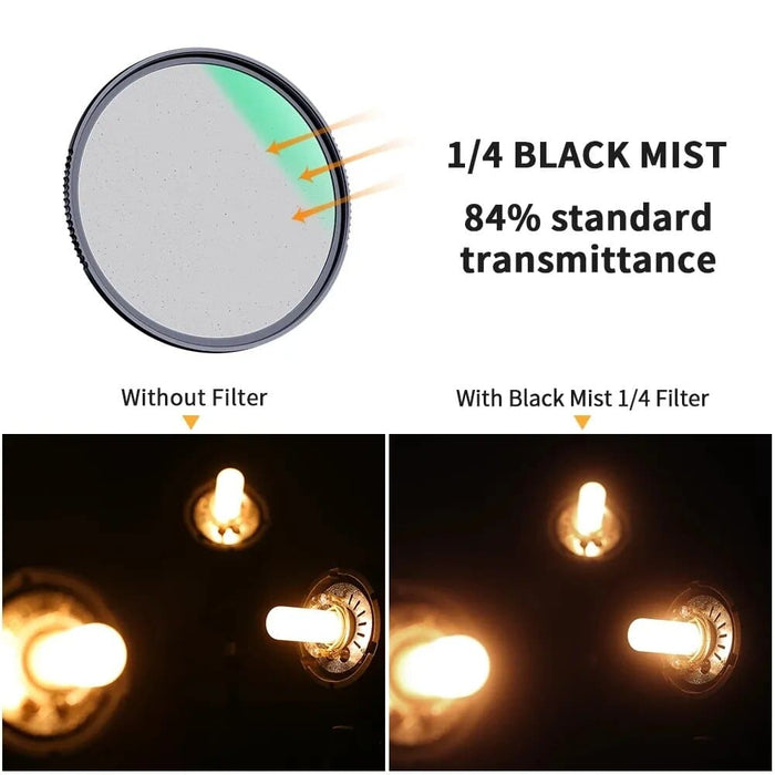 1 4&1 8 Black Mist Diffusion Filter Special Effects