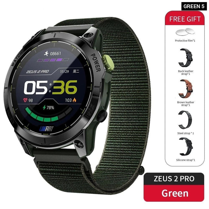 1.45 Full Round Touch Screen Bluetooth Calls Fitness