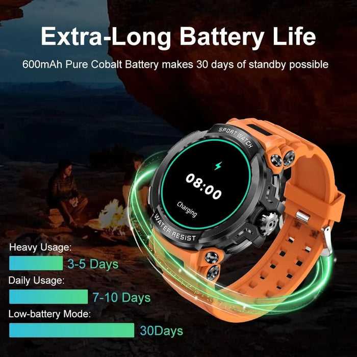 1.5 Tooth Call Gps Smart Watch For Men