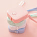 1.5m Mini Cute Portable Leather Measuring Tape Random