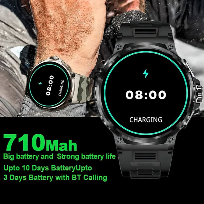 1.85 Hd Tooth Smart Watch For Men