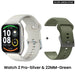 1.85inch Large Display Heart Rate Monitoring 100 Workout