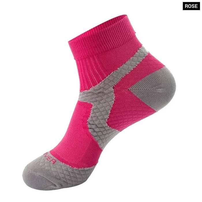 1 Pair 15 - 20 Mmhg Sports Compression Socks For Women & Men