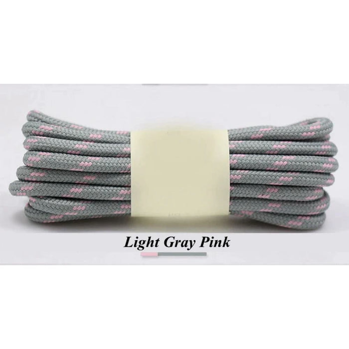 1 Pair 19 Colours Outdoor Hiking Round Sneakers Boots