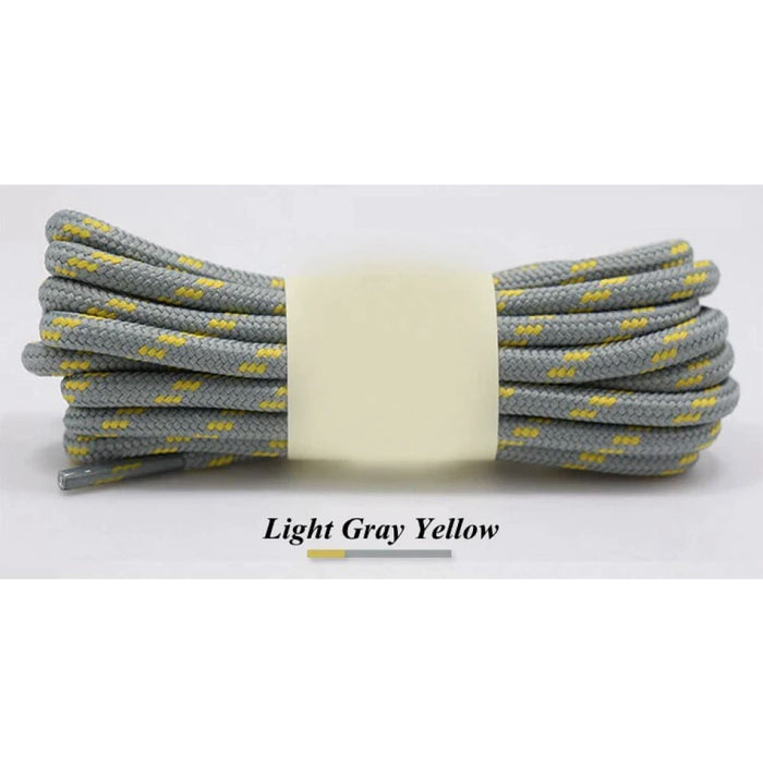 1 Pair 19 Colours Outdoor Hiking Round Sneakers Boots