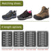 1 Pair 19 Colours Outdoor Hiking Round Sneakers Boots