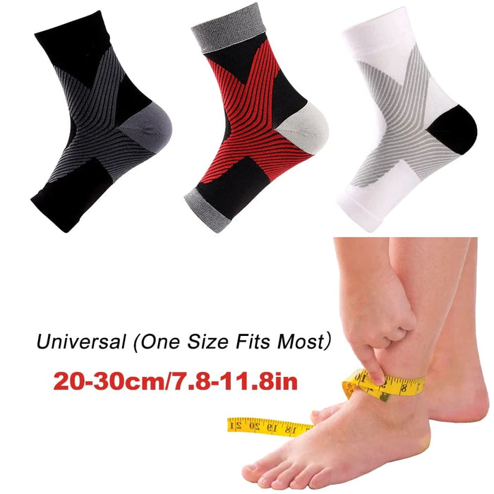 1 Pair Ankle Brace Compression Socks For Relieves Achilles