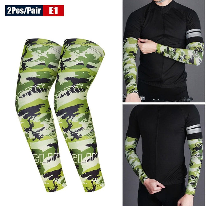 1 Pair Anti-uv Protection Elastic Arm Sleeves for Driving