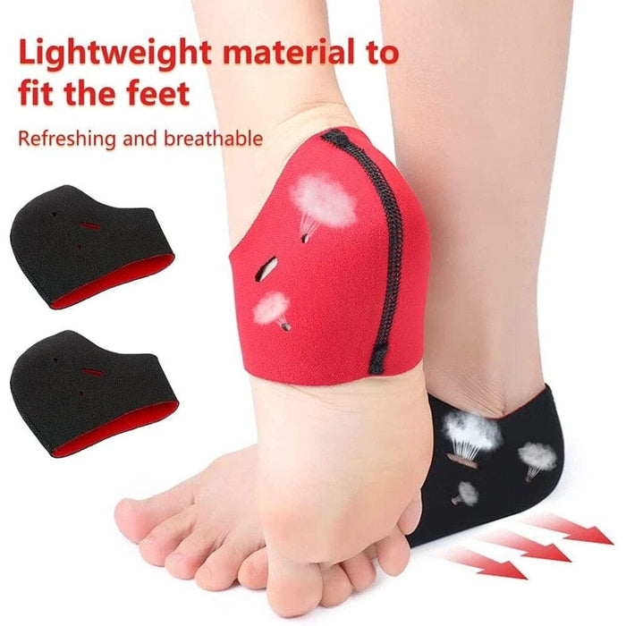 1 Pair Breathable Moisturising Heel Socks For Cracked