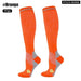 1 Pair Breathable Nylon Compression Long Socks for Running