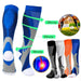 1 Pair Breathable Nylon Compression Long Socks for Running