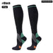 1 Pair Breathable Nylon Compression Long Socks for Running