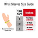 1 Pair Breathable Sweat - absorbing Wrist Compression