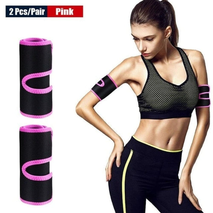 1 Pair Calories Off Sweat Arm Trimmers Slimming Belt