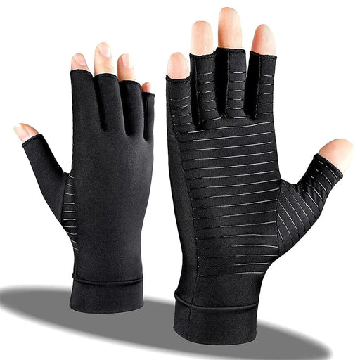 1 Pair Copper Arthritis Compression Gloves for Women Men