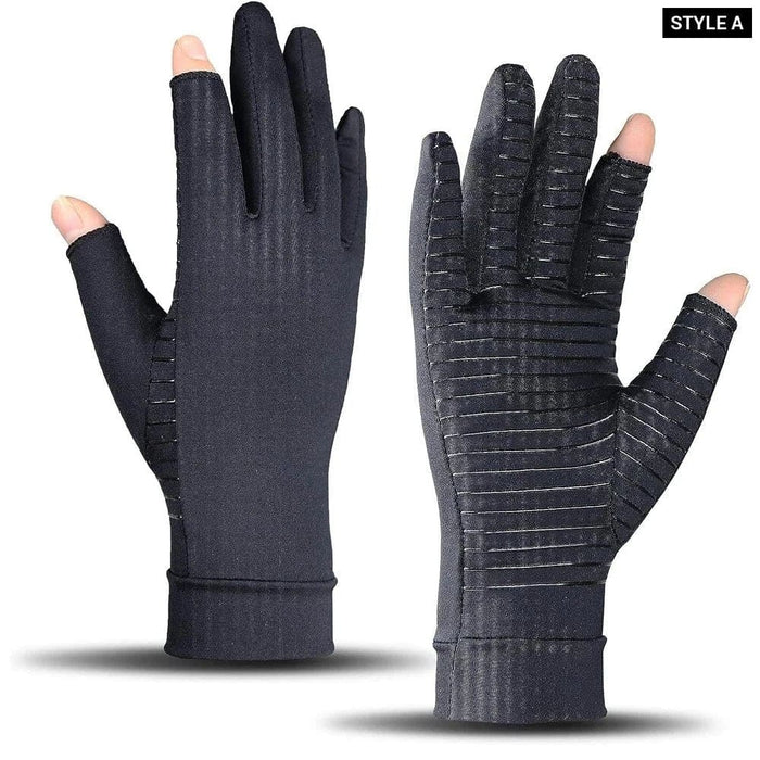 1 Pair Copper Arthritis Gloves for Hand Pain Relief