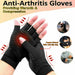 1 Pair Copper Compression Gloves for Men Women Arthritis