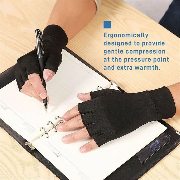 1 Pair Copper Compression Gloves for Men Women Arthritis