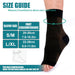 1 Pair Copper Compression Recovery Foot Sleeves Socks