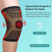1 Pair Copper Ions Fiber Knee Sleeve For Men Women Workout