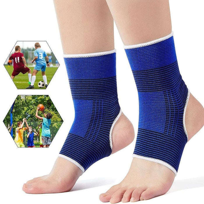 1 Pair Elastic Ankle Knitted Socks For Kids