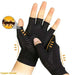 1 Pair Elastic Copper Compression Wrist Guard Gloves For Men