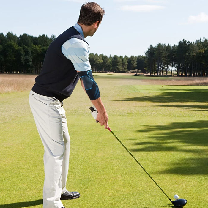 1 Pair Elastic Elbow Protector Brace for Men Women